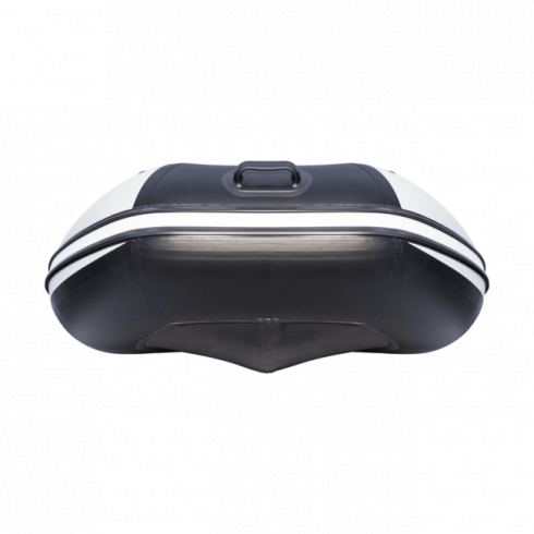 Надувная лодка Ривьера Компакт 3200 СК касатка светло-серый/черный