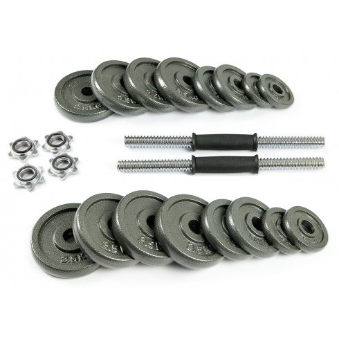 Набор металлических гантелей Atlas Sport 2x15 кг