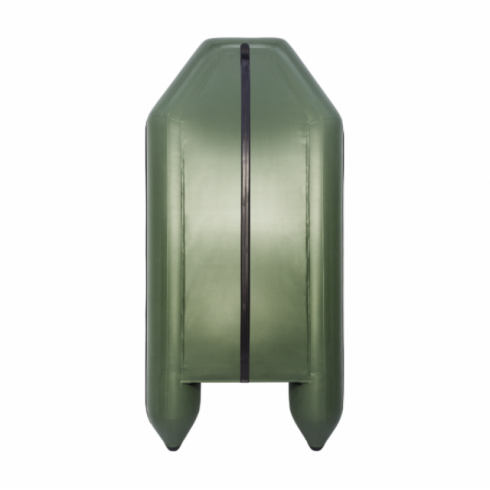 Надувная лодка Аква 2800 Слань-книжка зеленый