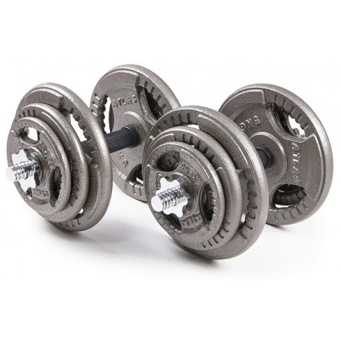 Набор гантелей металлических Hammertone Atlas Sport 2x19 кг