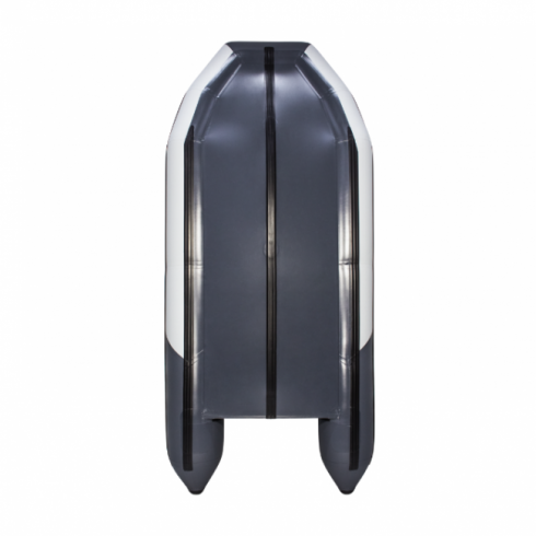 Надувная лодка Таймень NX 2850 слань-книжка киль Комби светло-серый/графит