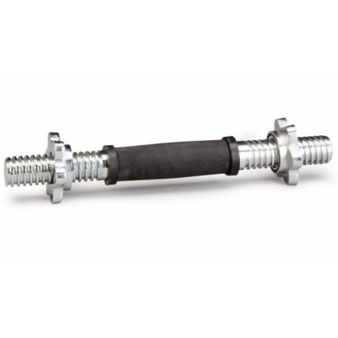 Гриф для гантелей Atlas Sport 25х380мм 1.55 кг (полнотелый, с железной ручкой)