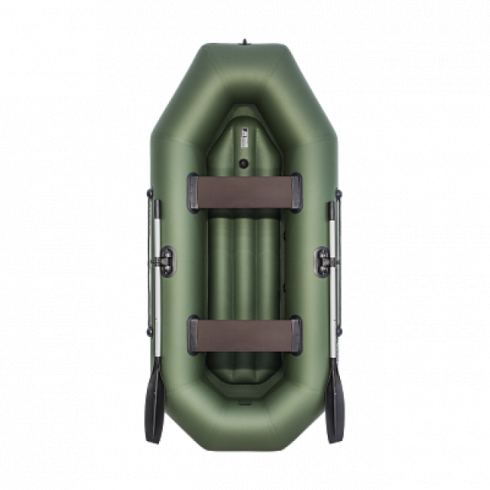 Надувная лодка Аква-Оптима 260 НД зеленый