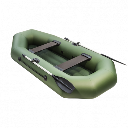 Надувная лодка Аква-Оптима 260 НД зеленый