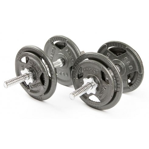 Набор гантелей с железной ручкой Hammertone Atlas Sport 2x9.5 кг