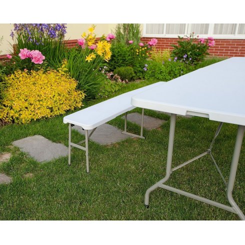 Стол складной Calviano (пластиковый, 180 см)