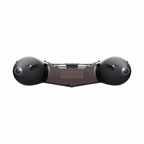 Надувная лодка Ривьера Максима 3800 СК комби светло-серый/черный