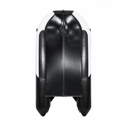 Надувная лодка Ривьера Максима 3800 СК комби светло-серый/черный