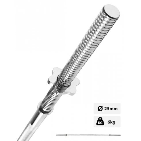 Гриф для штанги Atlas Sport (L: 2200 мм, D: 25 мм)