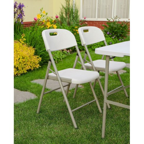 Стол складной Calviano (пластиковый, 122 см)