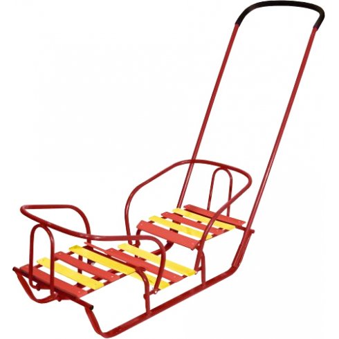 Санки Nika Двойняшки СД (красный)