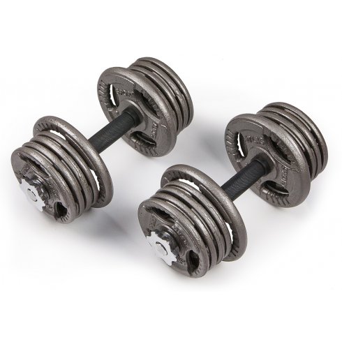 Набор гантелей металлических Hammertone Atlas Sport 2x9.5 кг