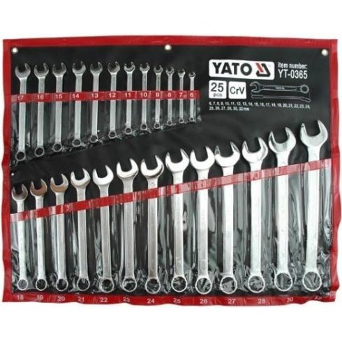 Набор ключей рожково-накидных Yato YT-0365 6-32 мм