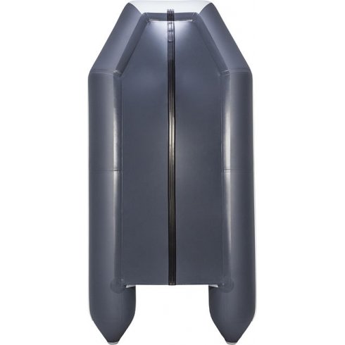 Надувная Лодка Аква 2800 Слань-книжка киль светло-серый/графит