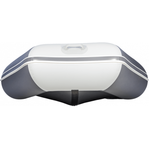 Надувная Лодка Аква 2800 Слань-книжка киль светло-серый/графит