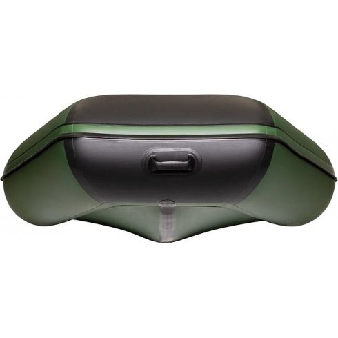 Надувная лодка АКВА 2900 Слань-книжка зелено/черный