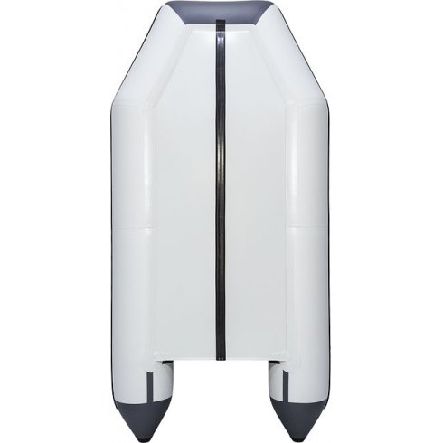 Надувная лодка Аква 2900 Слань-книжка киль светло-серый/графит