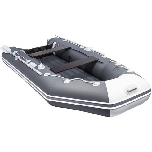 Надувная лодка Аква 3200 НДНД светло-серый/ графит