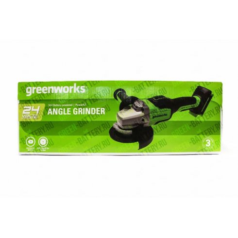Угловая шлифмашина Greenworks GD24AG (3200207UA)