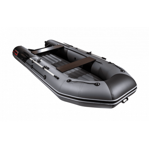 Надувная лодка Таймень NX 3800 НДНД PRO графит/черный