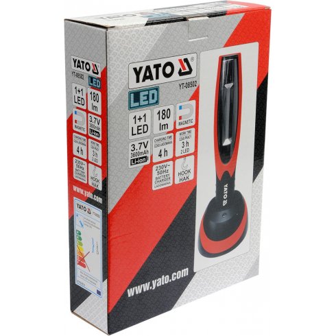 Фонарь светодиодный Yato YT-08502 (1+1 Led)