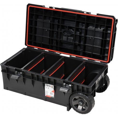 Тележка мобильная для перевозки инструмента с ящиком Yato YT-09185