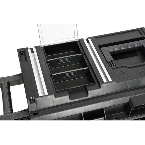 Тележка мобильная для перевозки инструмента с ящиком Yato YT-09185