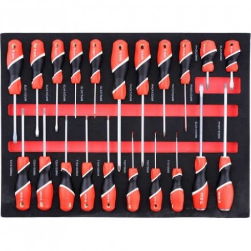 Тележка инструментальная с инструментом Yato YT-55290 (211 пр.)