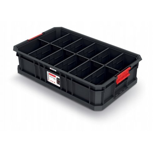 Ящик для инструментов Prosperplast Kistenberg Box 100 Flex Modular Solution KMS553510S (черный)