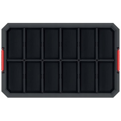 Ящик для инструментов Prosperplast Kistenberg Box 100 Flex Modular Solution KMS553510S (черный)