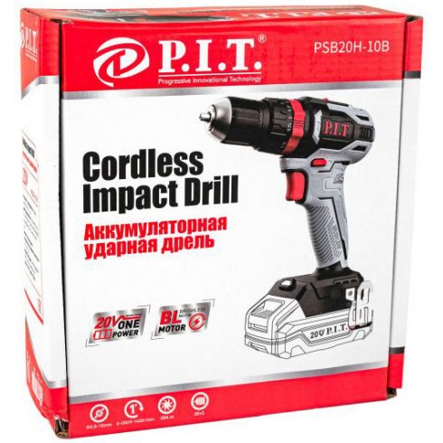 Дрель P.I.T. PSB20H-10B Solo