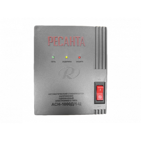 Стабилизатор напряжения Ресанта АСН-1000Д/1-Ц (63/6/38)