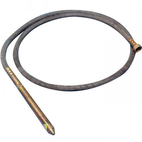 Вал для вибратора Vektor 1.2 м с булавой 35 мм