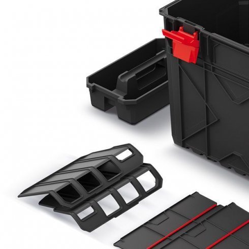 Ящик для инструментов Kistenberg Tech X Block KXB604050G-S411 (черный)