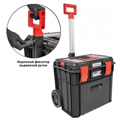 Ящик для инструментов Kistenberg Log X Block KXB604050FD-S411 (черный)