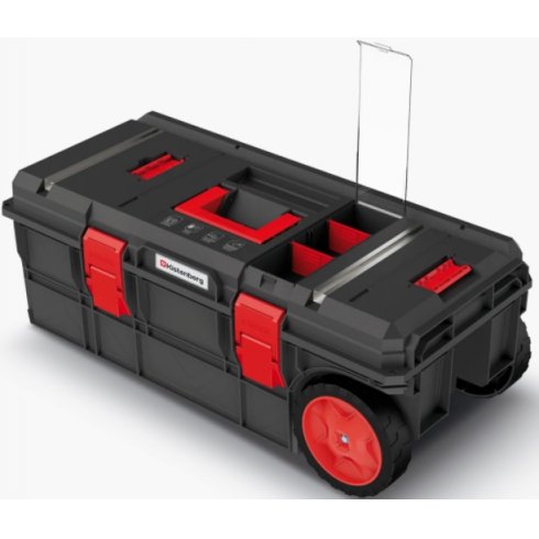 Ящик для инструментов на колесах Kistenberg X-Wagon Tech X Block KXB8040WF-S411 (черный)