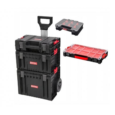 Набор ящиков Qbrick System PRO Set 5 в 1 (черный)