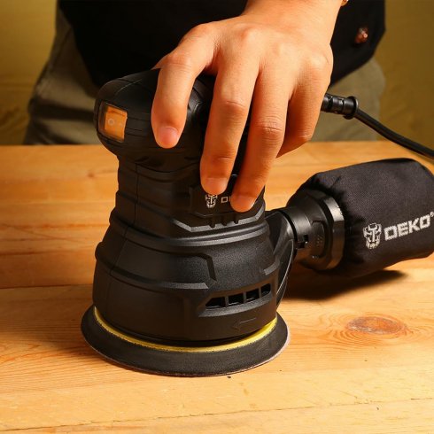 Эксцентриковая шлифмашина Deko DKG350
