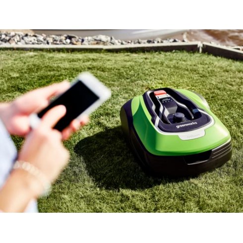 Газонокосилка-робот GreenWorks Optimow 10 GRL110 (2505507)