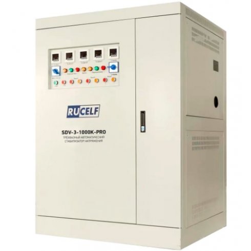 Стабилизатор напряжения Rucelf SDV-3-1000K-PRO