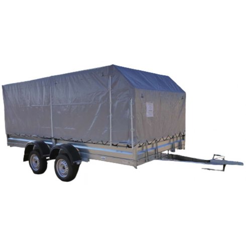 Прицеп Avtos A40U2B (4000х2000х300, R13, ресс. AL-KO, тент 1200мм Аэро 2ос)