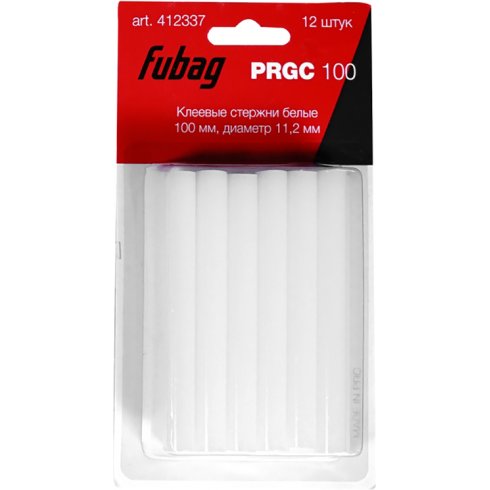 Клеевые стержни белые Fubag PRGC 100 (12 шт.)