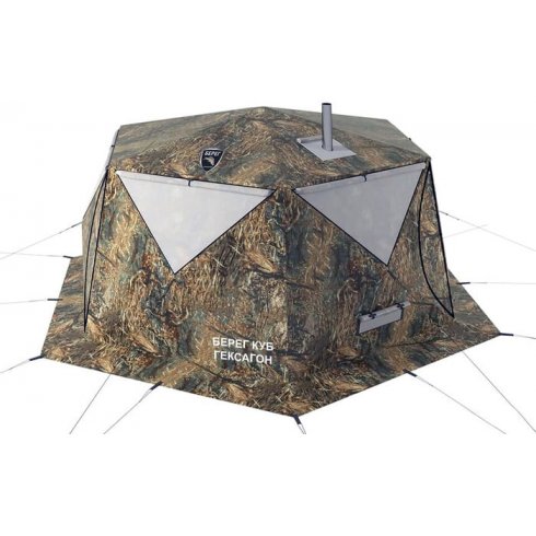Палатка Берег Куб Гексагон (двухслойная)