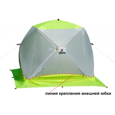 Палатка Лотос Куб 3 Компакт ЭКО