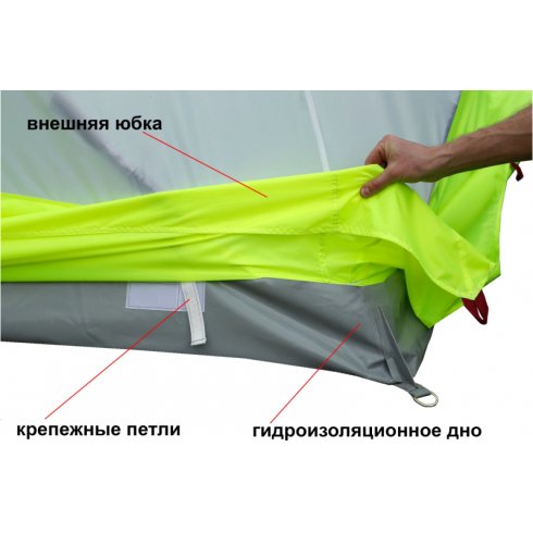 Палатка Лотос Куб 3 Компакт ЭКО