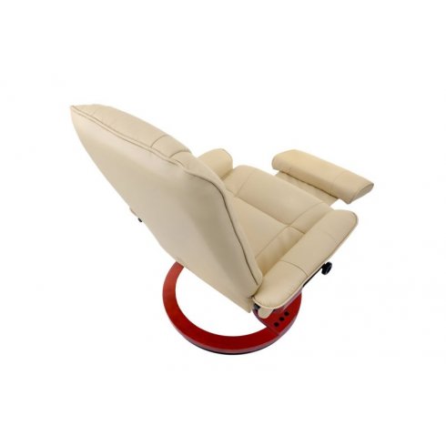 Массажное кресло Calviano с подъемным пуфом и подогревом 2160