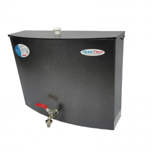 Бак настенный антикорозийный "Акватекс" 20 л (серебро)