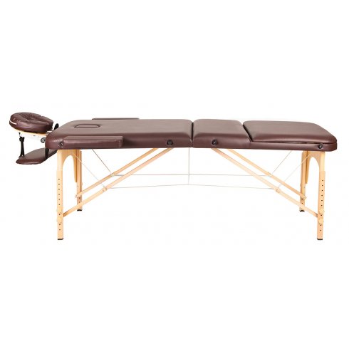 Массажный стол Atlas Sport складной 3-с 60 см (деревянный, сумка в подарок)