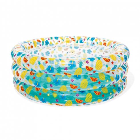 Детский надувной бассейн Тропические фрукты Bestway 51045