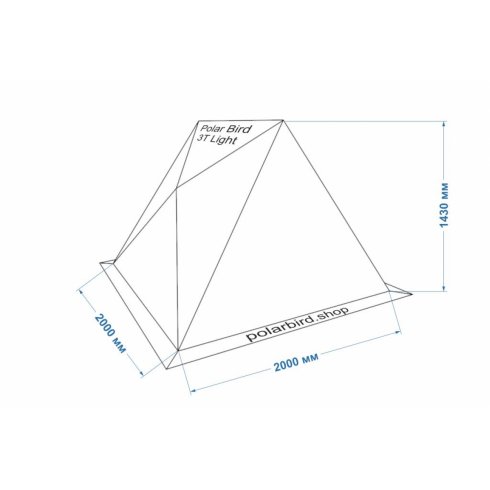 Палатка Polar Bird 3T Light